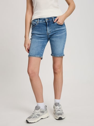 Cross Jeans Spijkershort blauw
