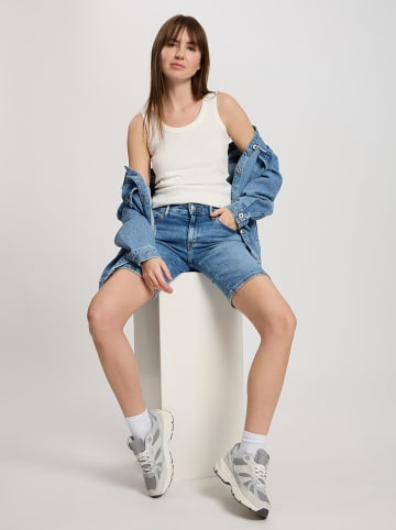 Cross Jeans Spijkershort blauw