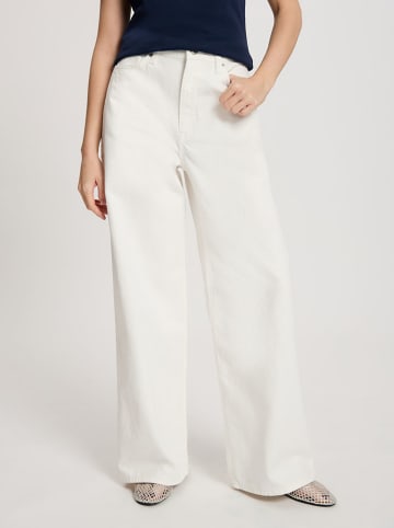 Cross Jeans Dżinsy - Flared fit - w kolorze białym