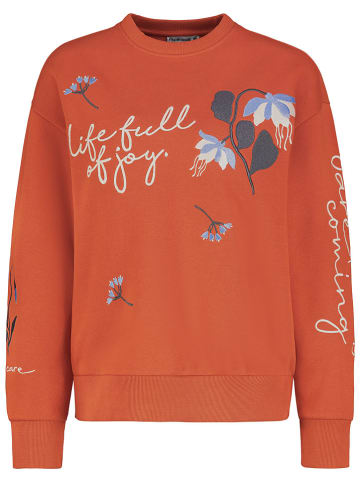 Sublevel Sweatshirt in Rotbraun