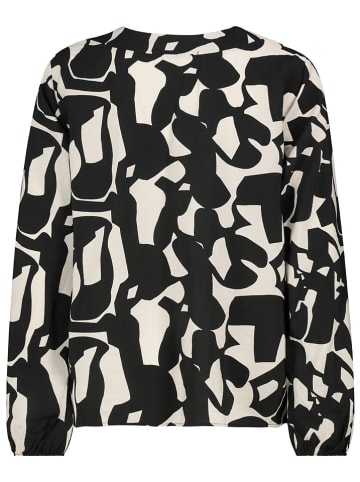 Sublevel Bluse in Schwarz/ Creme