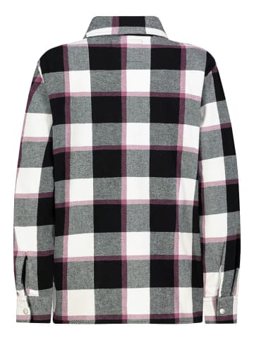 Sublevel Hemd in Schwarz/ Weiß/ Pink