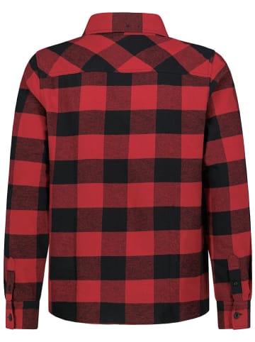 Sublevel Hemd in Schwarz/ Rot