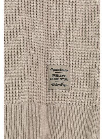 Sublevel Sweter w kolorze beżowym