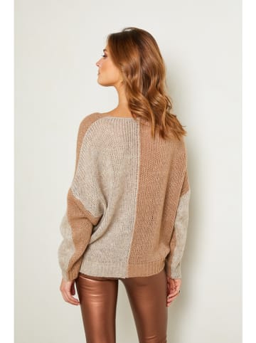Joséfine Trui "Josef" beige/lichtbruin