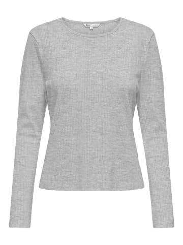 ONLY Longsleeve lichtgrijs
