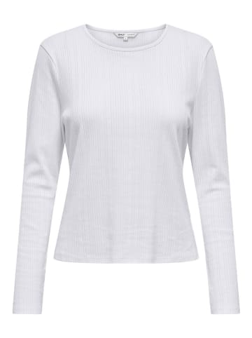 ONLY Longsleeve in Weiß