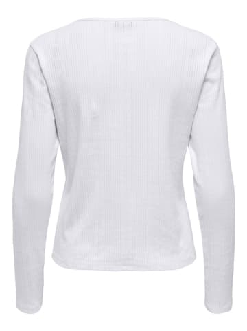 ONLY Longsleeve in Weiß