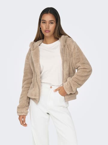 ONLY Teddyjacke in Hellbraun