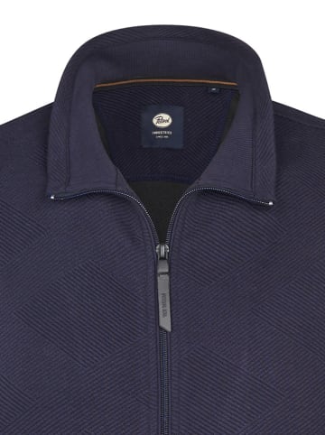 Petrol Sweatjacke in Dunkelblau