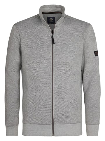 Petrol Industries Sweatjacke in Grau