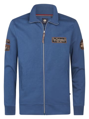 Petrol Industries Sweatjacke in Blau