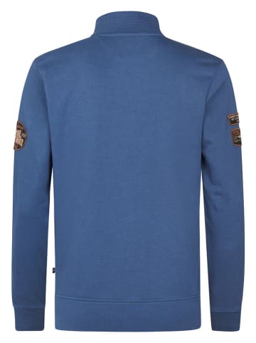 Petrol Industries Sweatvest blauw