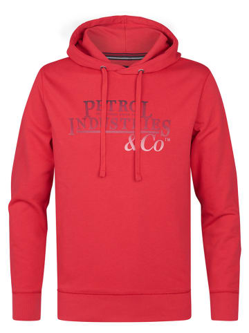 Petrol Hoodie rood