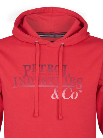 Petrol Hoodie in Rot