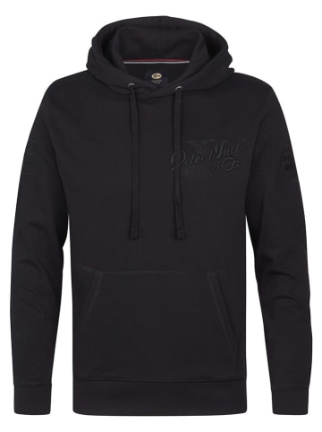 Petrol Hoodie in Schwarz