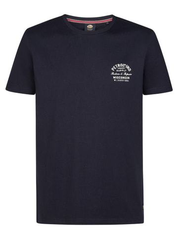 Petrol Shirt donkerblauw