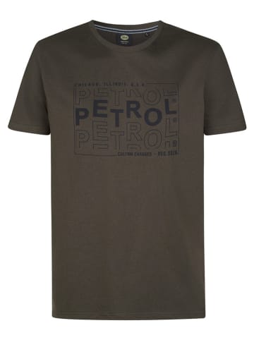 Petrol Shirt in Dunkelbraun