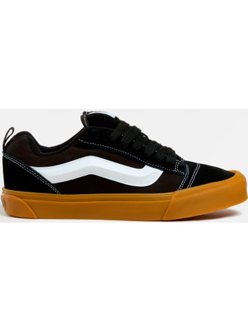 Vans Leder-Sneakers "Knu Skool" in Schwarz