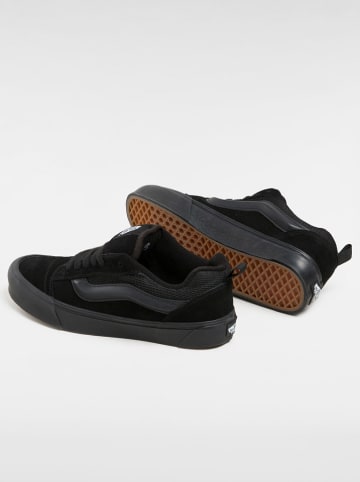 Vans Leder-Sneakers "Knu Skool" in Schwarz