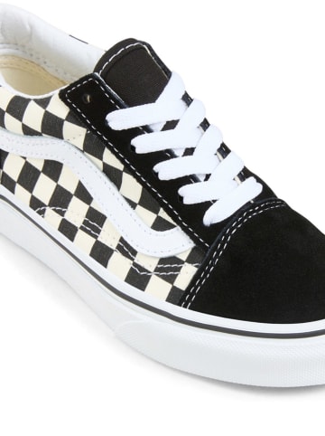 Vans Skórzane sneakersy "UY Old Skool" w kolorze czarnym