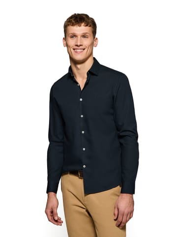 Polo Club Blouse - slim fit - donkerblauw