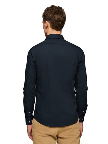 Polo Club Blouse - slim fit - donkerblauw
