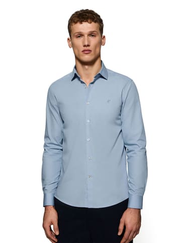 Polo Club Hemd - Slim fit - in Hellblau