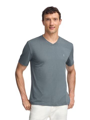 Polo Club Shirt in Grau