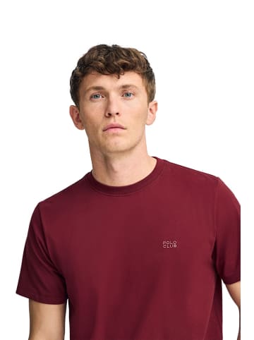 Polo Club Shirt in Bordeaux