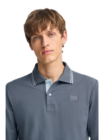 Polo Club Poloshirt in Blaugrau