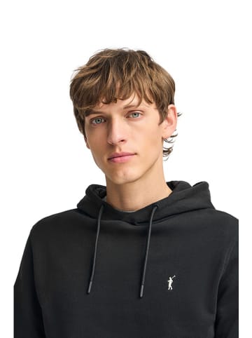 Polo Club Hoodie in Schwarz