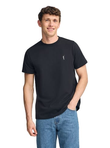 Polo Club Shirt in Schwarz