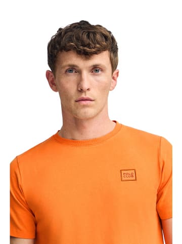 Polo Club Shirt in Orange