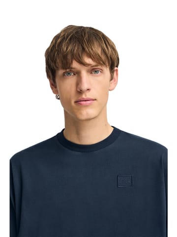 Polo Club Longsleeve in Dunkelblau