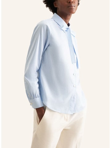 Seidensticker Blouse lichtblauw/wit