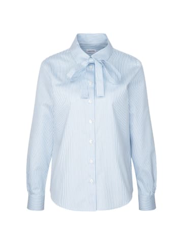 Seidensticker Bluse in Hellblau/ Weiß