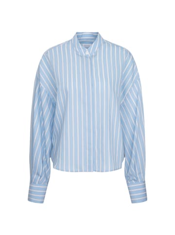 Seidensticker Blouse lichtblauw/wit