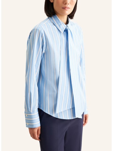 Seidensticker Bluse in Hellblau/ Weiß
