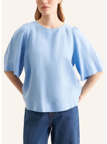 Seidensticker Leinen-Bluse in Hellblau