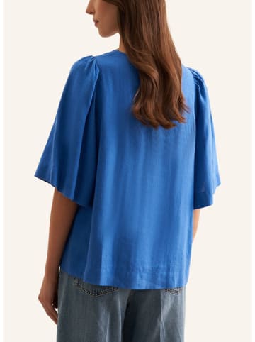 Seidensticker Leinen-Bluse in Blau