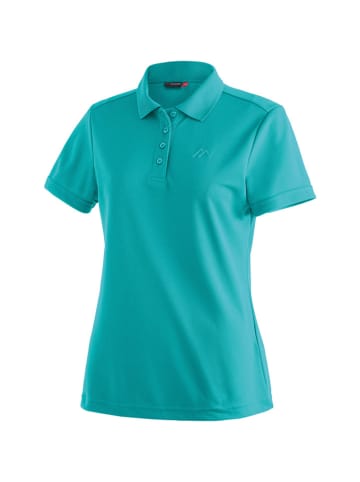 Maier Sports Funktionspoloshirt "Ulrike" in Türkis