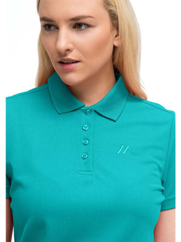 Maier Sports Functioneel poloshirt "Ulrike" turquoise