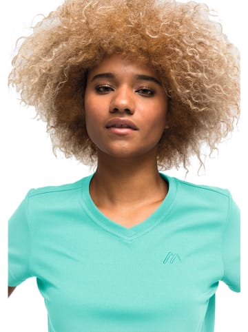Maier Sports Koszulka funkcyjna "Trudy" w kolorze turkusowym