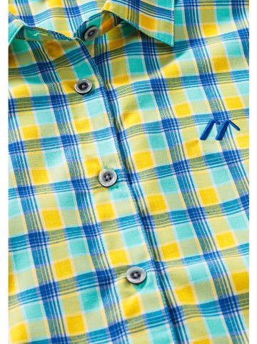 Maier Sports Functionele blouse "Philina" blauw/groen/geel