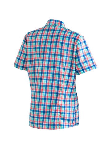 Maier Sports Functionele blouse "Philina" blauw/turquoise/rood