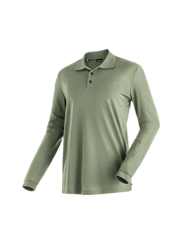 Maier Sports Funktionspoloshirt "Ulrich" in Grün