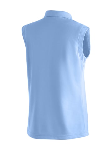 Maier Sports Funktionspoloshirt "Ulrike" in Blau