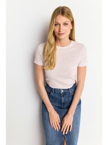 Rich & Royal Shirt in Weiß/ Rosa