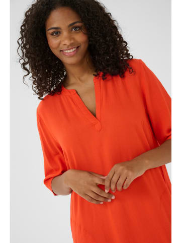 Kaffe Kleid in Orange